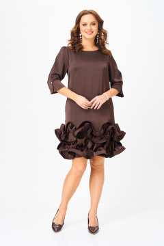 Платье Mubliz 291 шоколад - фото 1