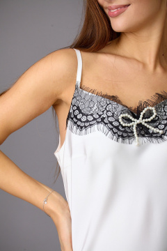 Платье Rosheli 834/3 молочный - фото 4