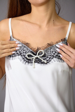 Платье Rosheli 834/3 молочный - фото 3