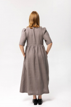 Платье SHLOMO 4-32 серый - фото 3
