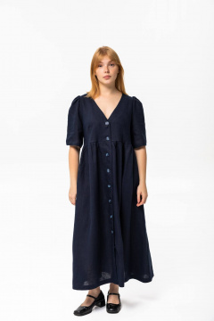 Платье SHLOMO 4-32 синий - фото 1