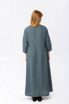 Платье SHLOMO 4-33 шиферно синий - фото 2