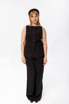 Жилет SHLOMO 6-2 черный - фото 1