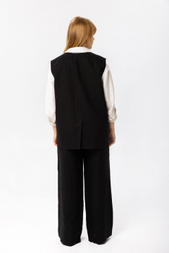 Жилет SHLOMO 6-4 черный - фото 2