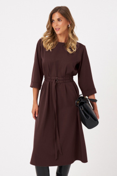 Платье Панда 115280 темно-бордовый - фото 3