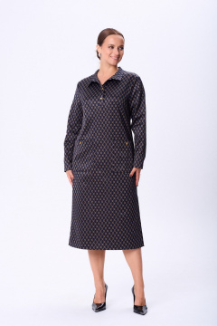 Жакет, юбка TVIN 7878 синий - фото 3