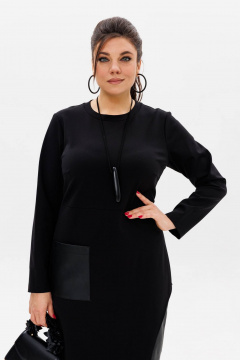 Платье Anelli 60 черное_искушение - фото 3