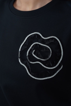 Джемпер Купалинка 693203.158-164 черный - фото 4