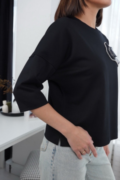 Джемпер Купалинка 693203.158-164 черный - фото 5