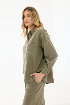 Блуза, брюки Prestige 5537 оливка - фото 2