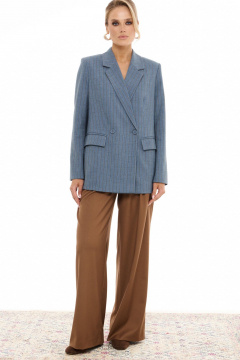 Жакет Prestige 5549/1 серо-синий - фото 2