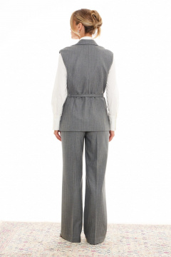 Брюки, жилет Prestige 5564 серый - фото 3