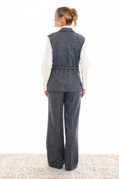 Брюки, жилет Prestige 5564 темно-серый - фото 2