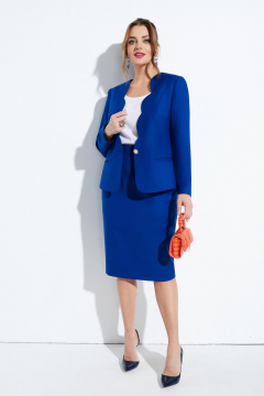 Жакет, юбка Lissana 5049 сапфир - фото 3