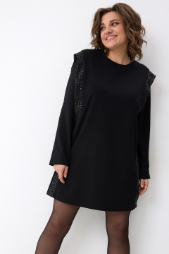 Платье BegiModa 1063 черный - фото 3
