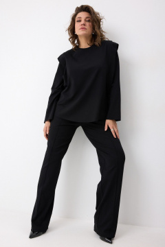 Брюки, лонгслив BegiModa 3104 черный - фото 1