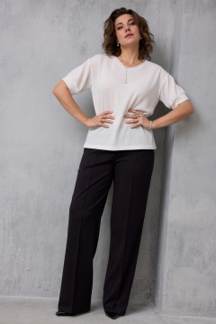 Блуза BegiModa 4153 молочный - фото 1