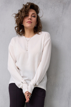 Лонгслив BegiModa 4154 молочный - фото 2