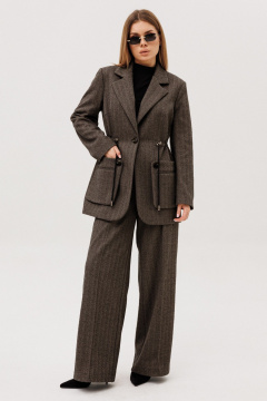 Брюки Amberа Style 1125-3 коричневый - фото 3