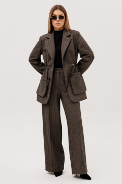 Брюки Amberа Style 1125-3 коричневый - фото 2