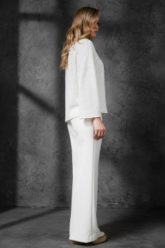 Джемпер Erika 7201 белый - фото 4