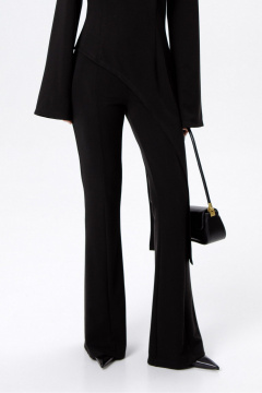 Брюки, жакет PiRS 6458 серый+черный - фото 5