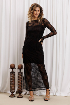 Платье Gizart 5339/1 черный - фото 2