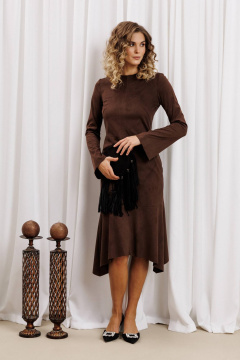 Платье Gizart 5433 шоколадный - фото 1