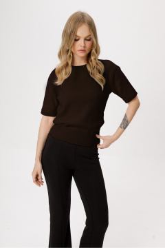 Брюки, джемпер PiRS 6470 коричневый+черный - фото 1