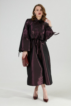 Платье NikVa 944-9 сливовый - фото 4
