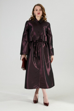 Платье NikVa 944-9 сливовый - фото 1