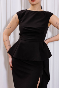 Платье AVEEVA 5158 черный - фото 3