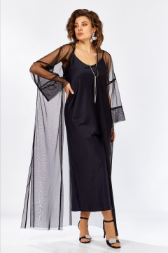Кардиган, платье Lady Secret 25308 синий/черный - фото 1