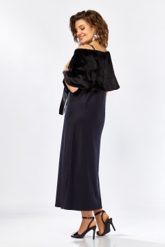 Болеро, платье Lady Secret 25309 черный/синий - фото 5