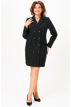 Платье БелЭльСтиль 852-2_36_22 черный - фото 2