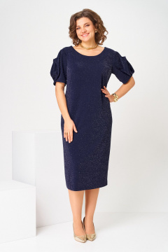 Платье Romanovich Style 1-2839 синий - фото 5