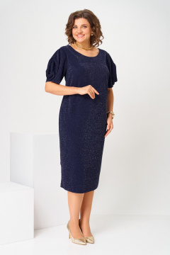 Платье Romanovich Style 1-2839 синий - фото 4