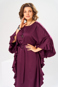 Платье Romanovich Style 1-2870 бордо - фото 3