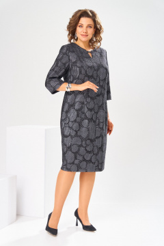 Платье Romanovich Style 1-2873 графит - фото 2