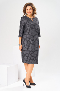 Платье Romanovich Style 1-2873 графит - фото 3