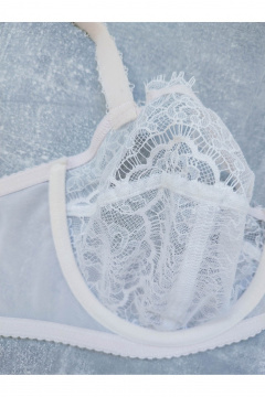 Бюстгальтер Frank&Co 11667 серебристый_пион - фото 4