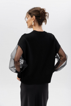 Джемпер Romgil РВ0413-ХЛ5 темно-синий - фото 3