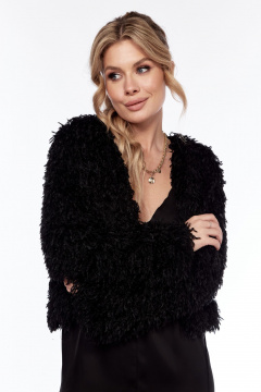 Кардиган LadisLine 1583 черный - фото 3