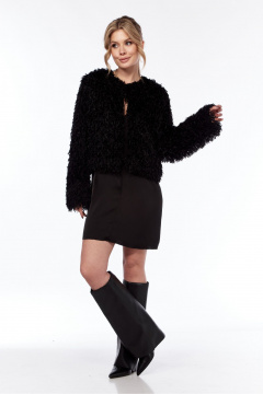 Кардиган LadisLine 1583 черный - фото 1