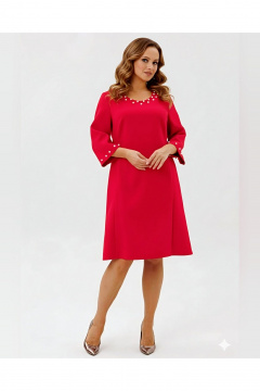 Платье ANIDEN 719-1 красный - фото 1