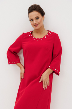 Платье ANIDEN 719-1 красный - фото 2