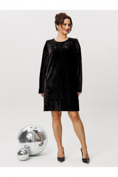 Платье Liona Style 967 черный - фото 4