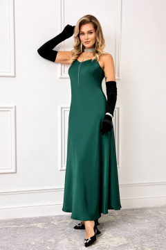 Накидка, платье AGATTI 5995 изумруд - фото 4