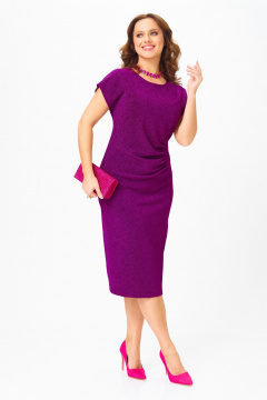 Платье Mubliz 312 фиолетовый - фото 3
