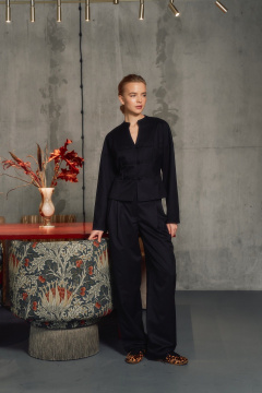 Брюки THE VERY 2438 черный - фото 5